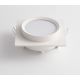 Spoturi tavan fals - Spot incastrabil design tehnic Loop alb 11x11cm