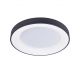 Lustre aplicate - Lustra LED cu telecomanda design slim SANTANA TOP 68 CCT BK