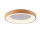 Lustre aplicate - Lustra LED cu telecomanda design slim SANTANA TOP 68 CCT WO