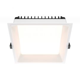 Spoturi tavan fals - Spot LED incastrabil design tehnic Okno alb 17x17cm 3000K