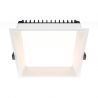 Spot LED incastrabil design tehnic Okno alb 17x17cm 3000K