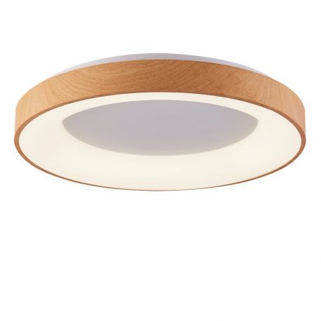 Lustre aplicate - Lustra LED cu telecomanda design slim SANTANA TOP 80 CCT WO