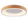 Lustra LED cu telecomanda design slim SANTANA TOP 80 CCT WO