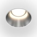 Spot incastrabil design tehnic Share alb, argintiu 7,5cm