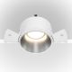 Spoturi tavan fals - Spot incastrabil design tehnic Share alb, argintiu 7,5cm