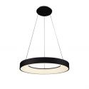 Lustra LED suspendata design circular SANTANA 38 3000K BK