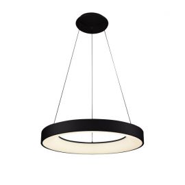 Pendule, Lustre suspendate - Lustra LED suspendata design circular SANTANA 38 3000K BK
