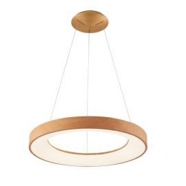 Pendule, Lustre suspendate - Lustra LED suspendata design circular SANTANA 38 3000K WO