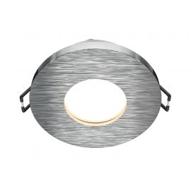 Iluminat pentru baie - Spot incastrabil design tehnic IP65 Stark argintiu 8,4cm