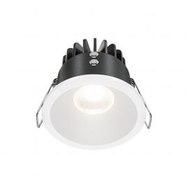 Spoturi tavan fals - Spot LED incastrabil dimabil design tehnic IP65 zoom alb 6cm