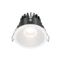 Spot LED incastrabil design tehnic IP65 Zoom alb 6cm