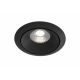 Spot LED incastrabil dimabil design tehnic Yin negru