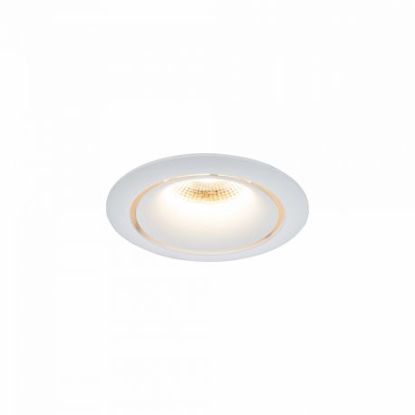 Spoturi tavan fals - Spot LED incastrabil dimabil design tehnic Yin alb