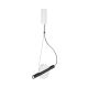 Pendul LED design modern Enigma alb