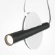 Pendule, Lustre suspendate - Pendul LED design modern Enigma alb