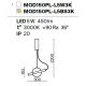 Pendule, Lustre suspendate - Pendul LED design modern Enigma alb
