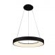 Pendule, Lustre suspendate - Lustra LED cu telecomanda design circular SANTANA 60 CCT BK