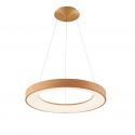 Lustra LED cu telecomanda design circular SANTANA 60 CCT WO