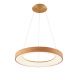 Lustra LED cu telecomanda design circular SANTANA 60 CCT WO