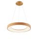 Lustra LED cu telecomanda design circular SANTANA 80 CCT WO