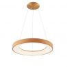 Lustra LED cu telecomanda design circular SANTANA 80 CCT WO