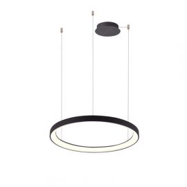Pendule, Lustre suspendate - Lustra LED cu telecomanda design circular AGNES 48 DIMM CCT SWITCH BK