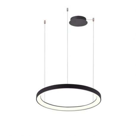 Pendule, Lustre suspendate - Lustra LED cu telecomanda design circular AGNES 48 DIMM CCT SWITCH BK