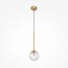 Pendul design modern Ligero alama, transparent