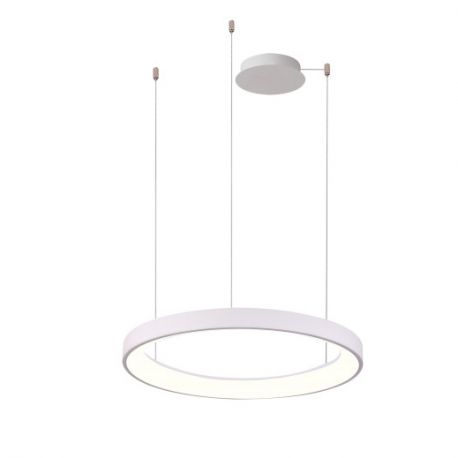 Pendule, Lustre suspendate - Lustra LED cu telecomanda design circular AGNES 78 DIMM CCT SWITCH WH