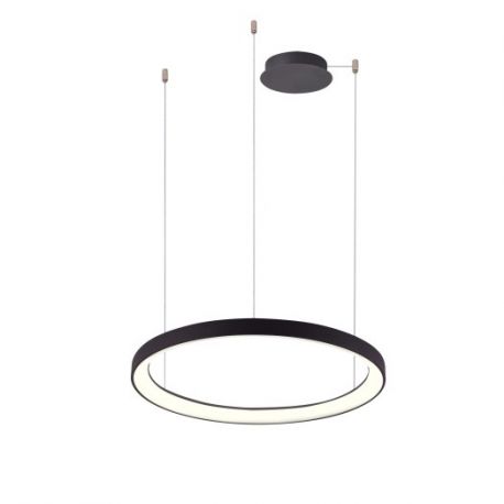 Pendule, Lustre suspendate - Lustra LED cu telecomanda design circular AGNES 78 DIMM CCT SWITCH BK