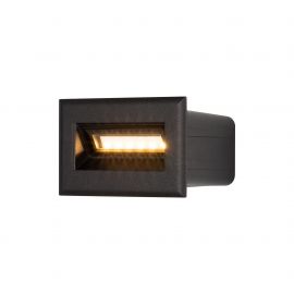 Spoturi - Spot LED incastrabil scari / perete exterior IP65 Bosca negru 8,4cm