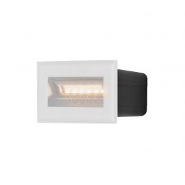 Spoturi - Spot LED incastrabil scari / perete exterior IP65 Bosca alb 8,4cm