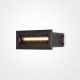 Spoturi - Spot LED incastrabil scari / perete exterior IP65 Bosca negru 13,7cm
