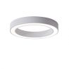 Lustra LED aplicata design slim circular MARCO TOP 40 3000K WH