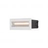 Spot LED incastrabil scari / perete exterior IP65 Bosca alb 13,7cm