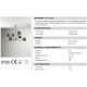 Pendule, Lustre suspendate - Lustra cu 6 brate articulate Reporter