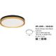 Plafoniere - Plafoniera moderna LED MR JOHN, diametru 40cm