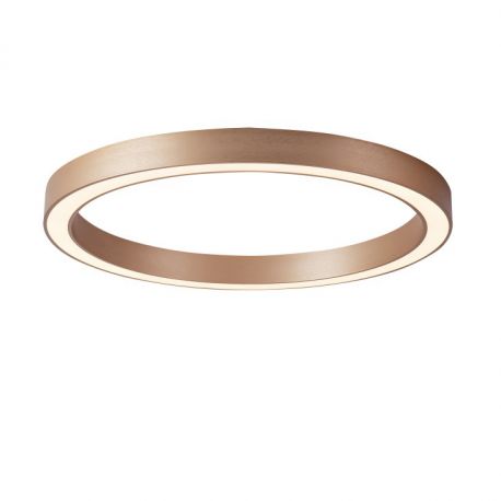 Lustre aplicate - Lustra LED cu telecomanda design slim circular MARCO TOP 60 CCT GO