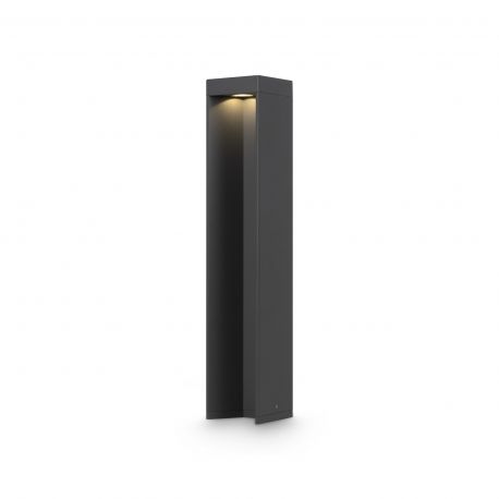 Stalpi - Stalp LED mic pentru iluminat exterior IP54 Essen gri H-45cm