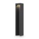 Stalpi - Stalp LED mic pentru iluminat exterior IP54 Essen gri H-45cm