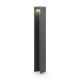 Stalpi - Stalp LED mic pentru iluminat exterior IP54 Essen gri H-65cm