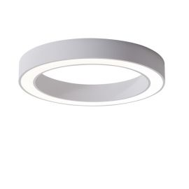 Lustre aplicate - Lustra LED cu telecomanda design slim circular MARCO TOP 100 CCT WH