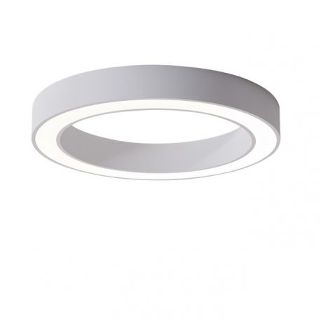 Lustre aplicate - Lustra LED cu telecomanda design slim circular MARCO TOP 100 CCT WH