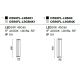 Stalpi - Stalp LED mic pentru iluminat exterior IP54 Essen gri H-65cm