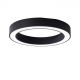 Lustre aplicate - Lustra LED XXL cu telecomanda design slim circular MARCO TOP 120 CCT BK