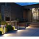 Stalpi - Stalp LED mic pentru iluminat exterior IP65 Hof grafit