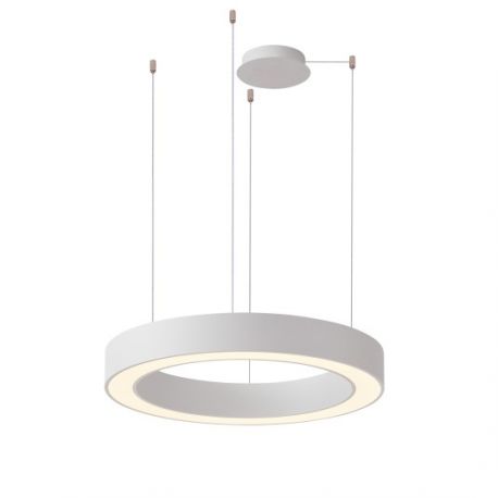 Pendule, Lustre suspendate - Lustra LED cu telecomanda design circular MARCO 60 CCT WH