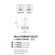 Pendule, Lustre suspendate - Lustra LED cu telecomanda design circular MARCO 60 CCT WH
