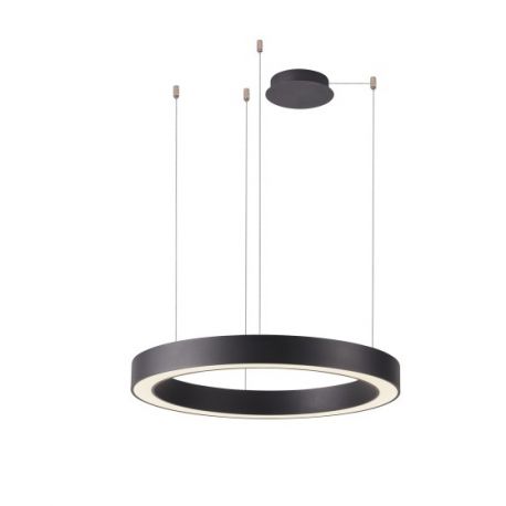 Pendule, Lustre suspendate - Lustra LED cu telecomanda design circular MARCO 60 CCT BK