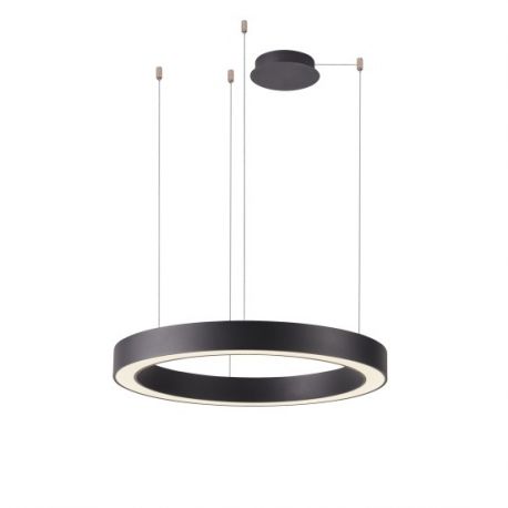 Pendule, Lustre suspendate - Lustra LED cu telecomanda design circular MARCO 80 CCT BK
